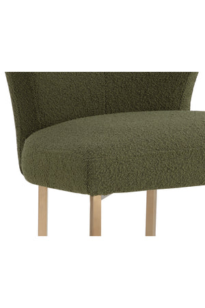   Modern European furniture - Green Wingback Dining Chair - www.oroa.com | Oroa.com