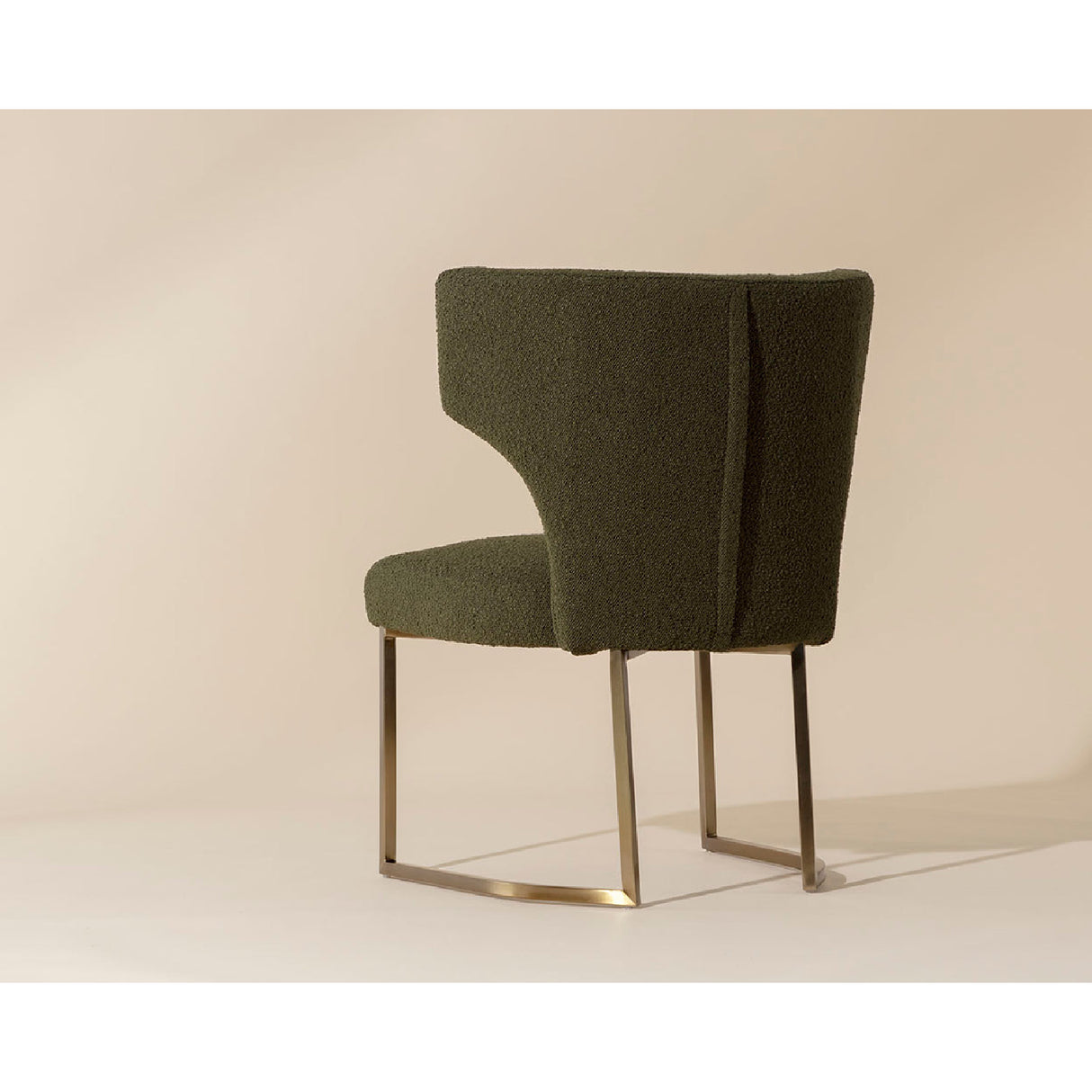   Modern European furniture - Green Wingback Dining Chair - www.oroa.com | Oroa.com
