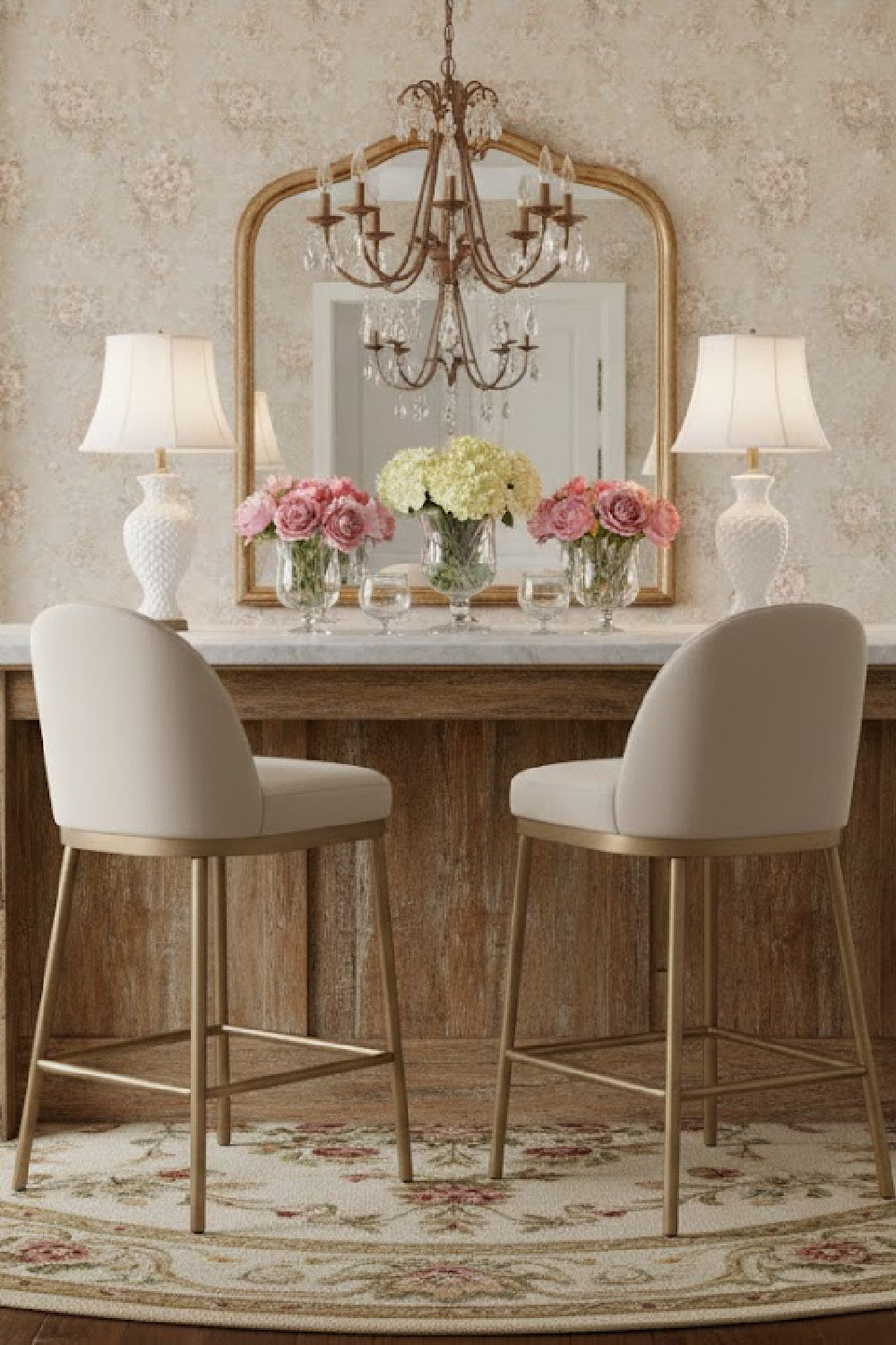   Minimalist Upholstered Counter Stool | Oroa.com