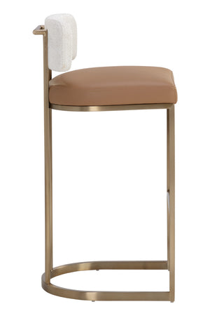   Modern European furniture - Two-Toned Low-Back Bar Stool - www.oroa.com | Oroa.com