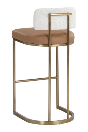   Modern European furniture - Two-Toned Low-Back Bar Stool - www.oroa.com | Oroa.com