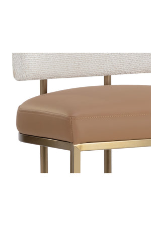   Modern European furniture - Two-Toned Low-Back Bar Stool - www.oroa.com | Oroa.com