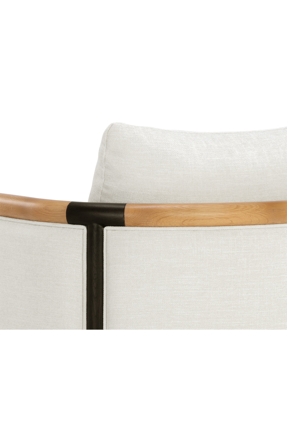   Modern European furniture - Curved Wood Frame Lounge Chair - www.oroa.com | Oroa.com