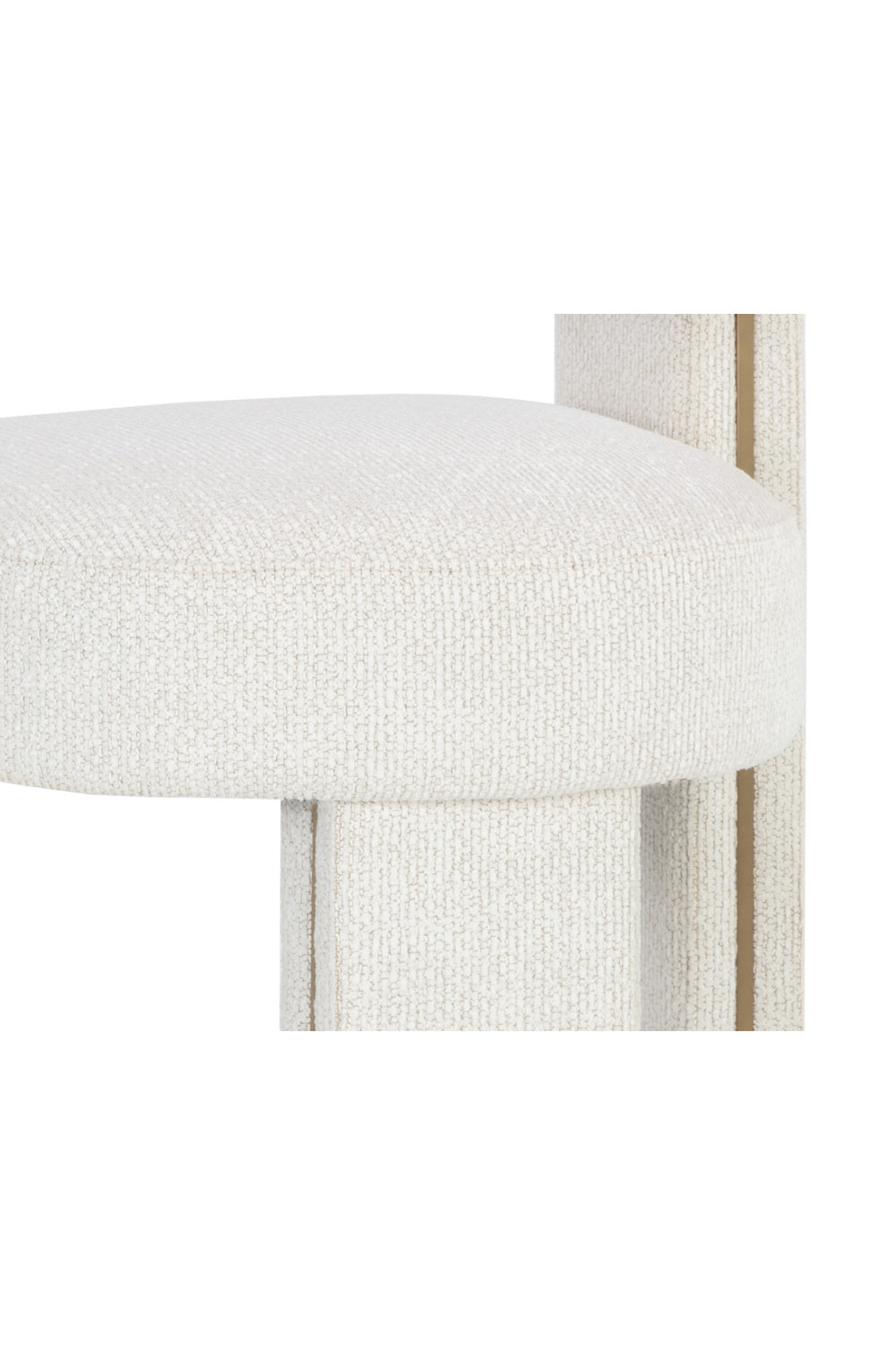   Modern European furniture - White 3-Legged Bar Stool - www.oroa.com | Oroa.com