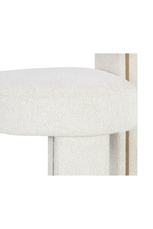   Modern European furniture - White 3-Legged Bar Stool - www.oroa.com | Oroa.com