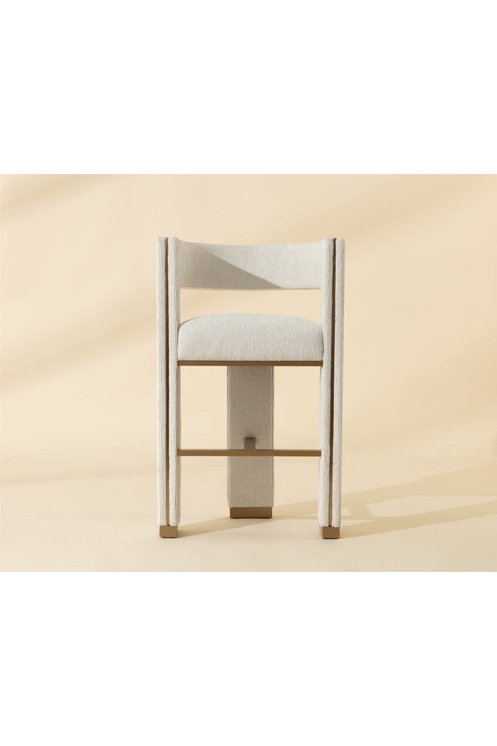   Modern European furniture - White 3-Legged Bar Stool - www.oroa.com | Oroa.com