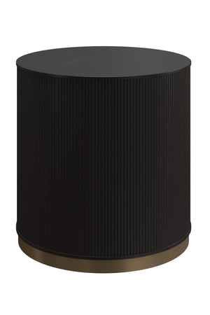   Modern European furniture - Reeded Oak Side Table - www.oroa.com | Oroa.com