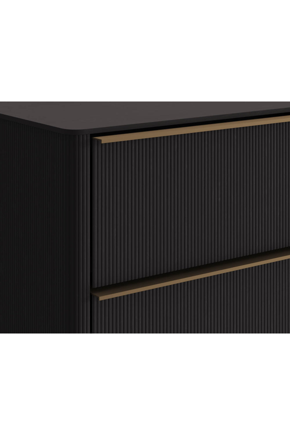   Modern European furniture - Reeded Oak 2-Drawer Nightstand - www.oroa.com | Oroa.com