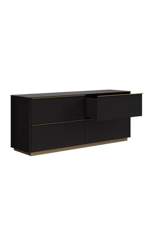  Modern European furniture - Reeded Oak 4-Drawer Dresser - www.oroa.com | Oroa.com