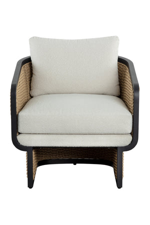   Modern European furniture - Wicker Weave Indoor/Outdoor Lounge Chair - www.oroa.com | Oroa.com