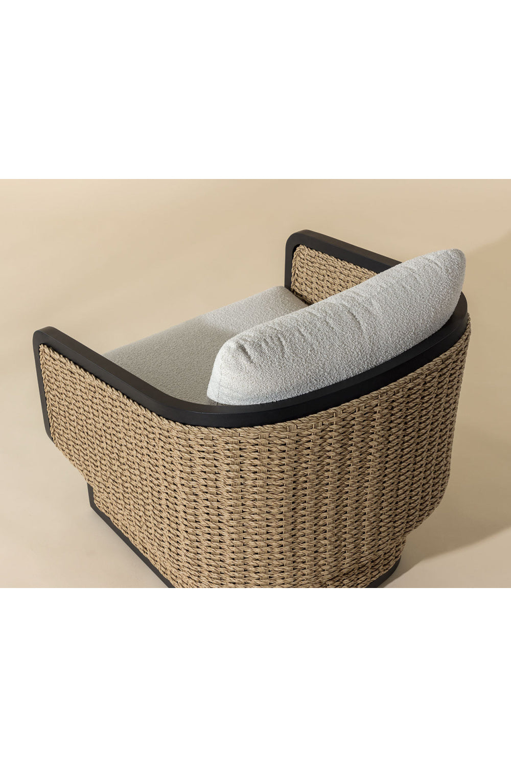   Modern European furniture - Wicker Weave Indoor/Outdoor Lounge Chair - www.oroa.com | Oroa.com