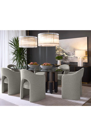   Modern European furniture - White Marble Arched Table Lamp - www.oroa.com | Oroa.com