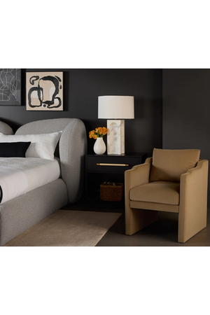   Modern European furniture - White Marble Arched Table Lamp - www.oroa.com | Oroa.com