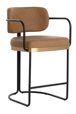   Modern European furniture - Modern Curved Seating Counter Stool - www.oroa.com | Oroa.com