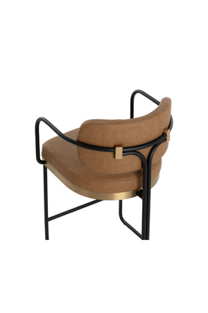   Modern European furniture - Modern Curved Seating Counter Stool - www.oroa.com | Oroa.com