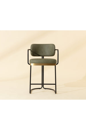   Modern European furniture - Modern Curved Seating Counter Stool - www.oroa.com | Oroa.com