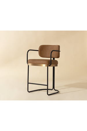   Modern European furniture - Modern Curved Seating Counter Stool - www.oroa.com | Oroa.com