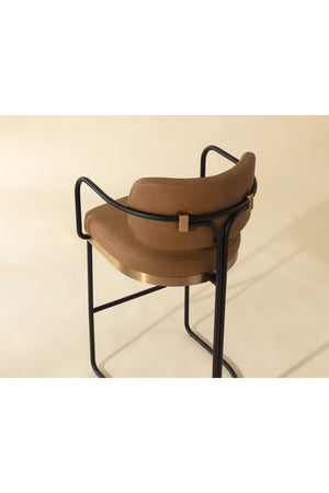   Modern European furniture - Modern Curved Seating Counter Stool - www.oroa.com | Oroa.com