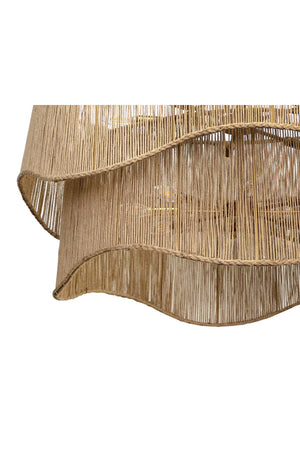   Modern European furniture - Tiered Wave Jute Chandelier - www.oroa.com | Oroa.com