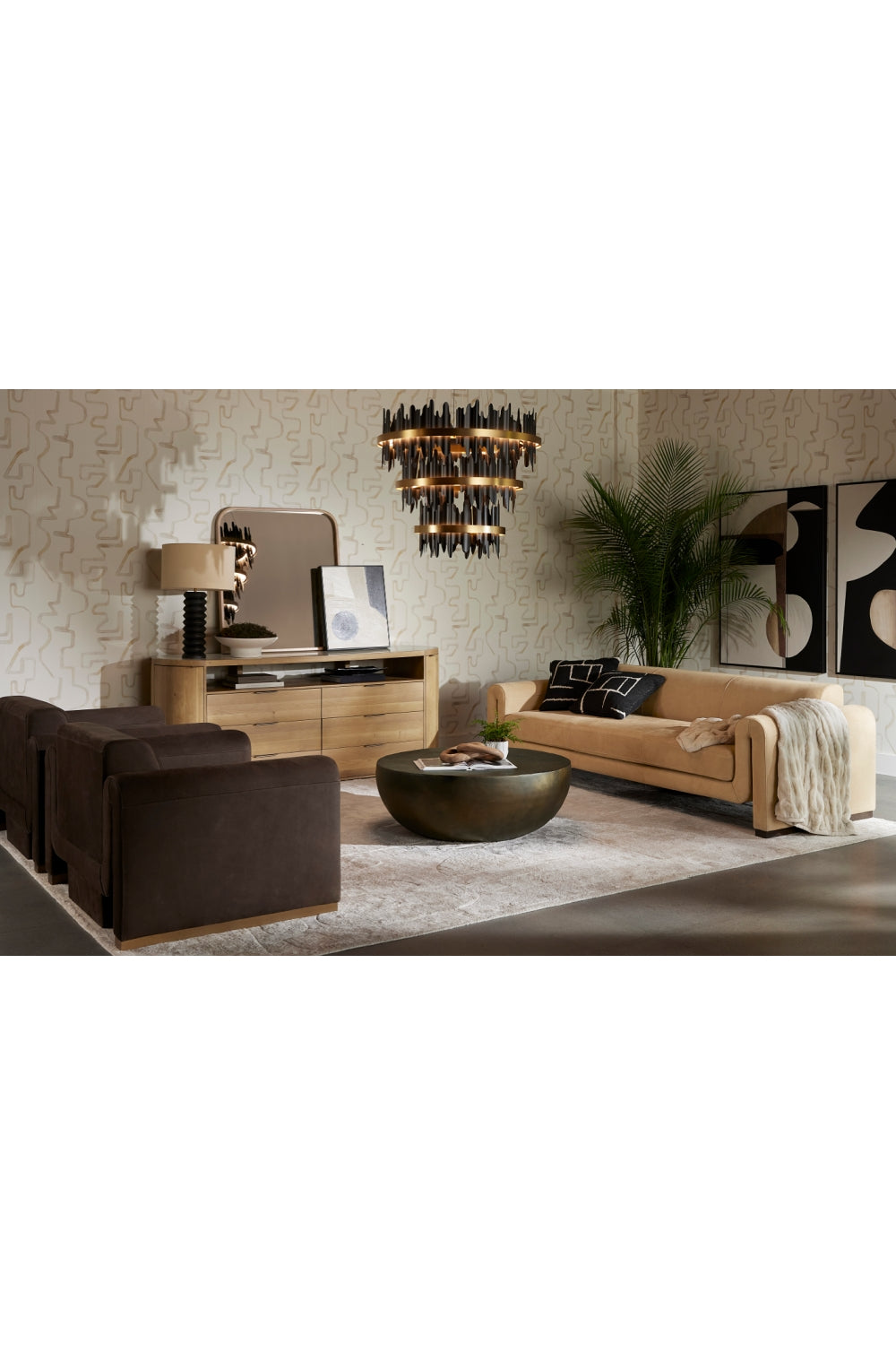   Modern European furniture - Black Wooden Base Table Lamp - www.oroa.com | Oroa.com