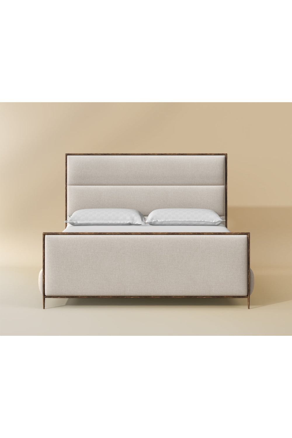   Modern European furniture - Hand-hammered Iron White King Bed - www.oroa.com | Oroa.com