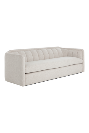   Modern European furniture - Vertical-Tufted Cream Sofa - www.oroa.com | Oroa.com