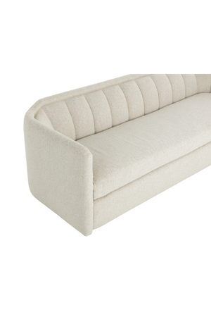   Modern European furniture - Vertical-Tufted Cream Sofa - www.oroa.com | Oroa.com