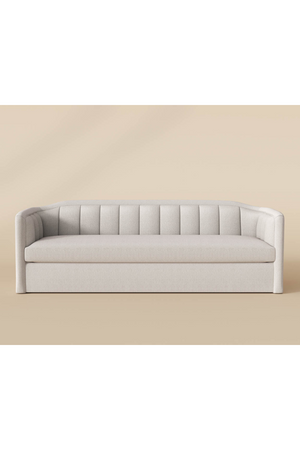   Modern European furniture - Vertical-Tufted Cream Sofa - www.oroa.com | Oroa.com