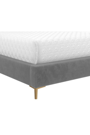   Modern European furniture - Vertical-Tufted Queen Bed - www.oroa.com | Oroa.com