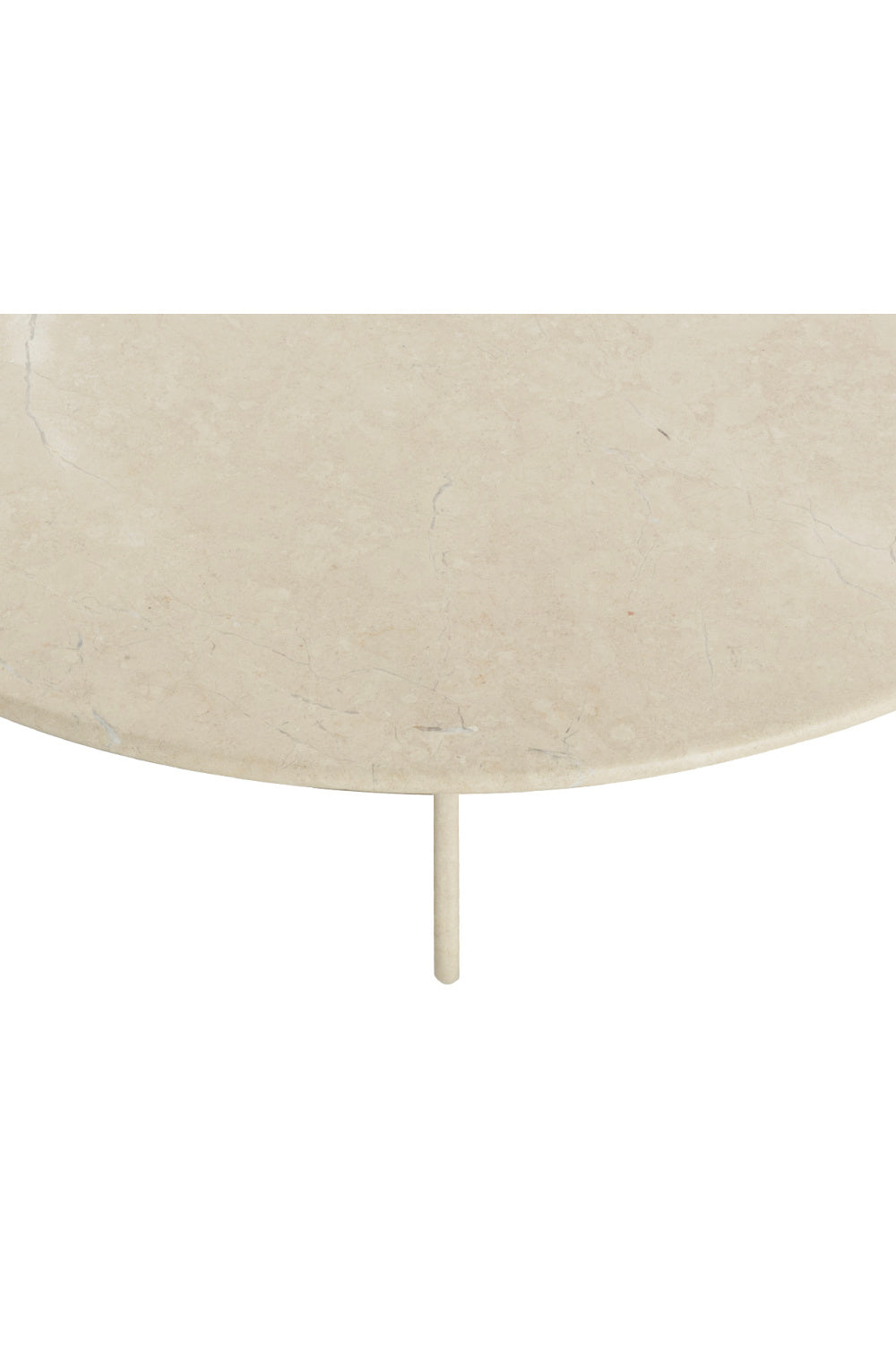   Modern European furniture - Round Cream Marble Coffee Table - www.oroa.com | Oroa.com