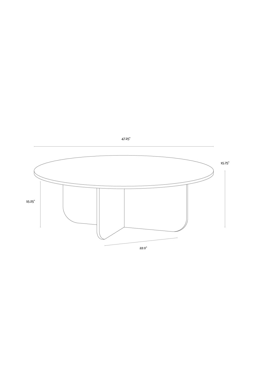   Modern European furniture - Round Cream Marble Coffee Table - www.oroa.com | Oroa.com