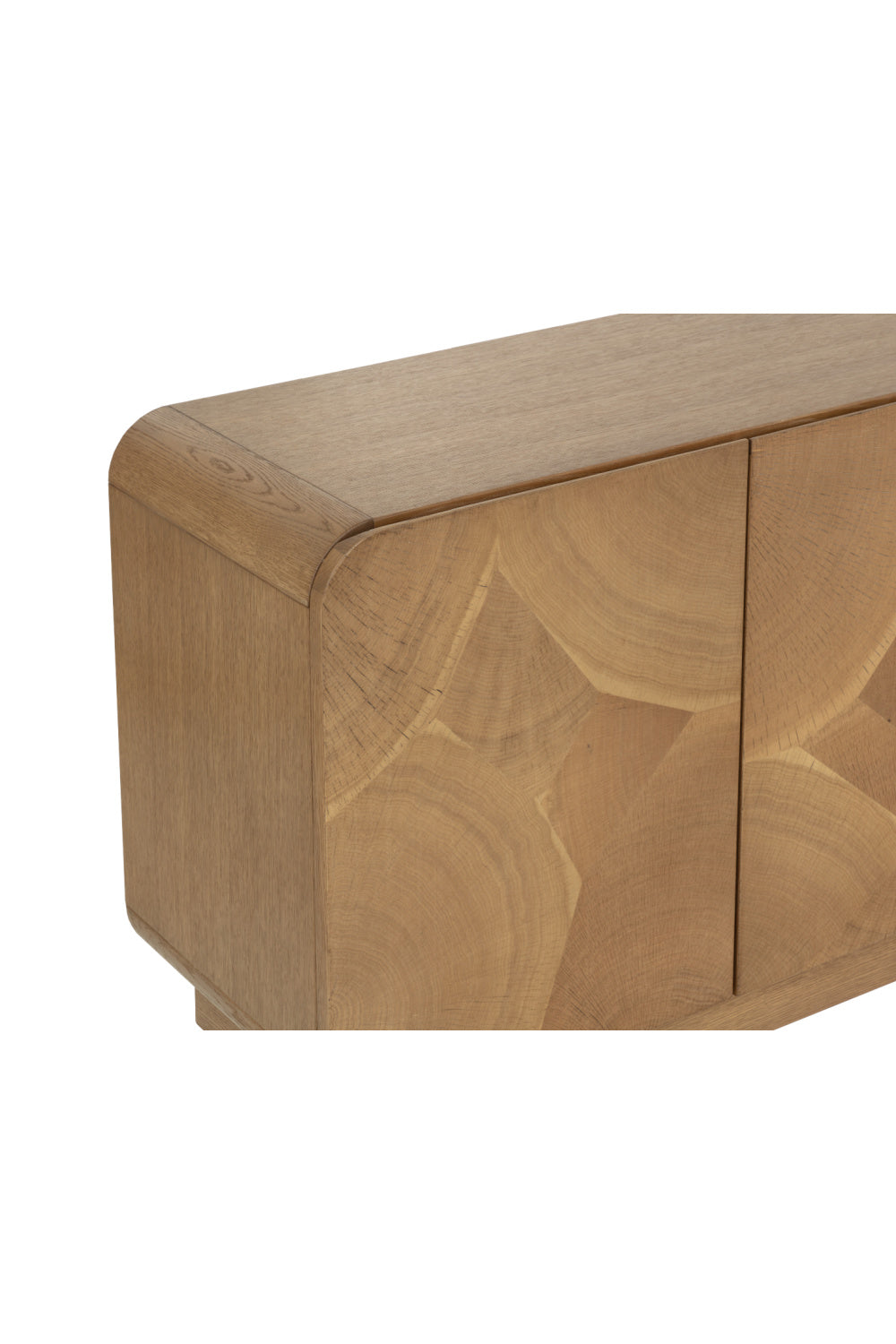   Modern European furniture - Patterned Oak 4-Door Sideboard - www.oroa.com | Oroa.com