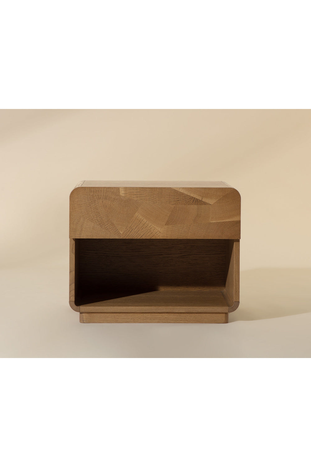   Modern European furniture - Oak Mosaic 1-Drawer Nightstand - www.oroa.com | Oroa.com