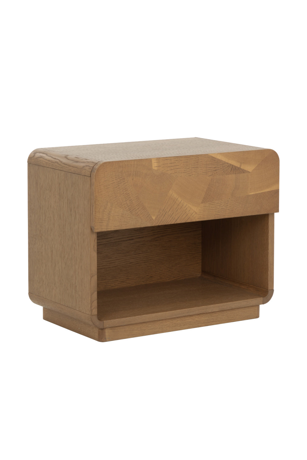   Modern European furniture - Oak Mosaic 1-Drawer Nightstand - www.oroa.com | Oroa.com