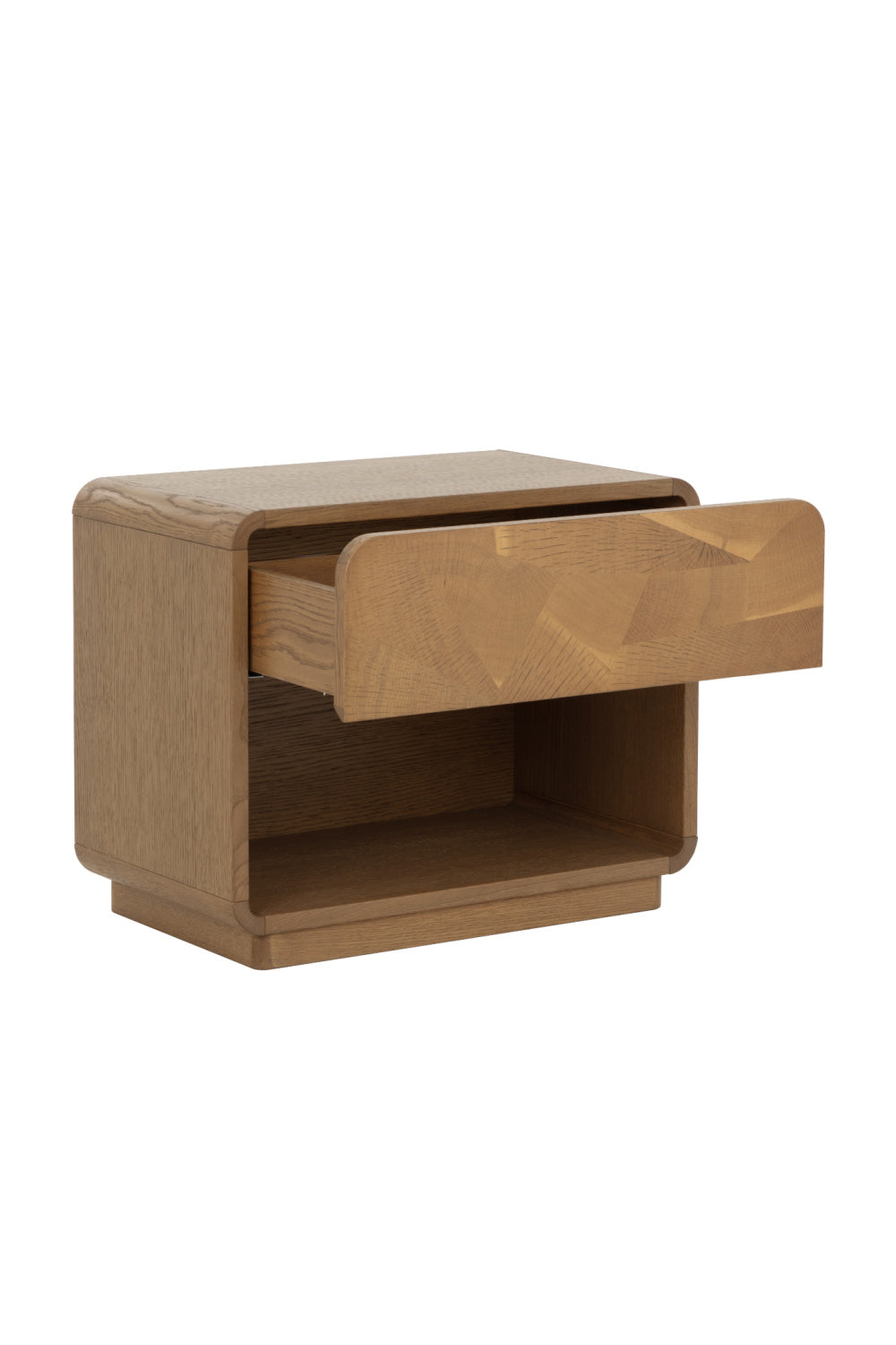   Modern European furniture - Oak Mosaic 1-Drawer Nightstand - www.oroa.com | Oroa.com