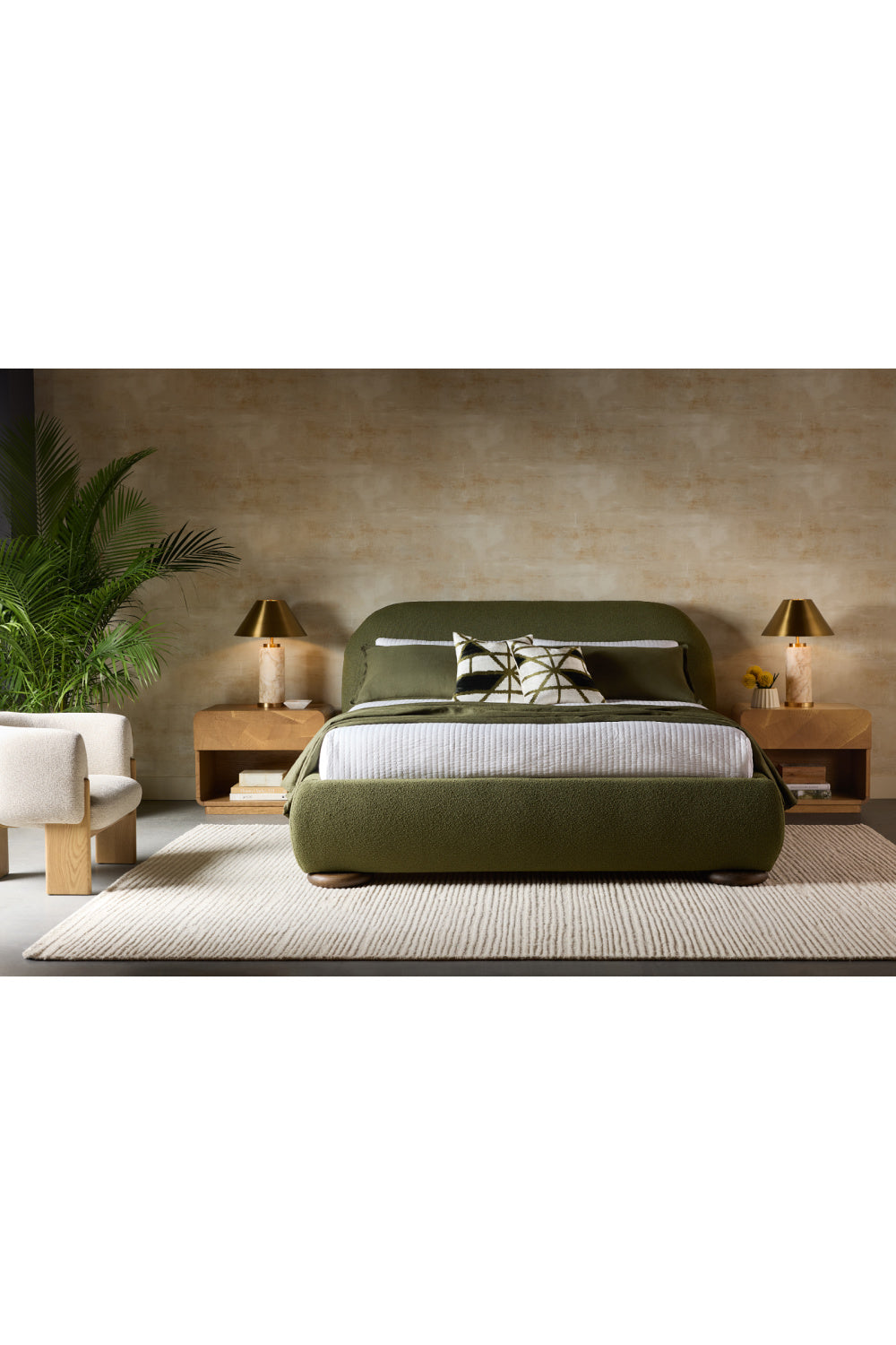   Modern European furniture - Oak Mosaic 1-Drawer Nightstand - www.oroa.com | Oroa.com