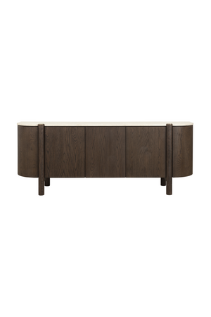   Modern European furniture - Solid Oak 4-Door Sideboard - www.oroa.com | Oroa.com