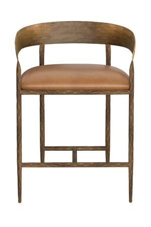   Modern European furniture - Hammered Metal Counter Stool - www.oroa.com | Oroa.com