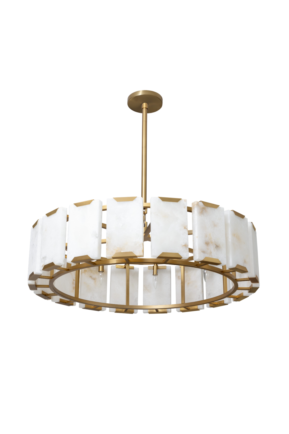   Modern European furniture - Alabaster Panels Chandelier - www.oroa.com | Oroa.com