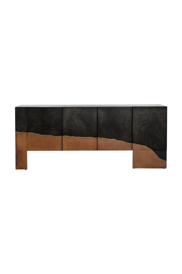 Modern European furniture - Copper Patina Accent Sideboard - www.oroa.com