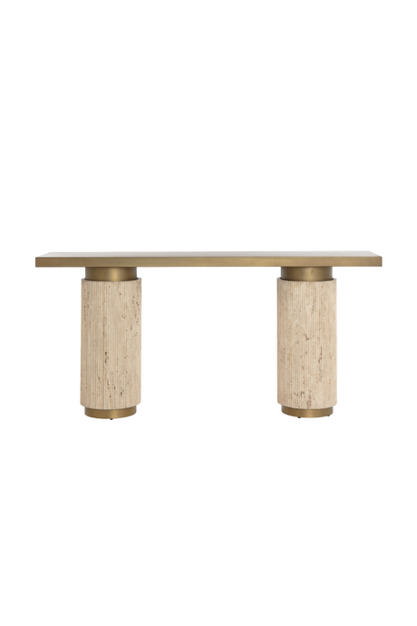   Modern European furniture - Antique Brass Console Table - www.oroa.com | Oroa.com