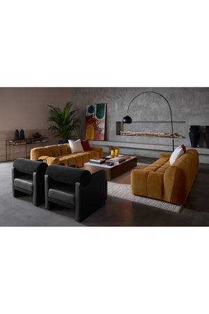   Modern European furniture - Antique Brass 2-Layer Console Table - www.oroa.com | Oroa.com