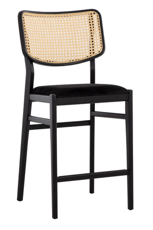   Modern European furniture - Natural Rattan Back Counter Stool - www.oroa.com | Oroa.com