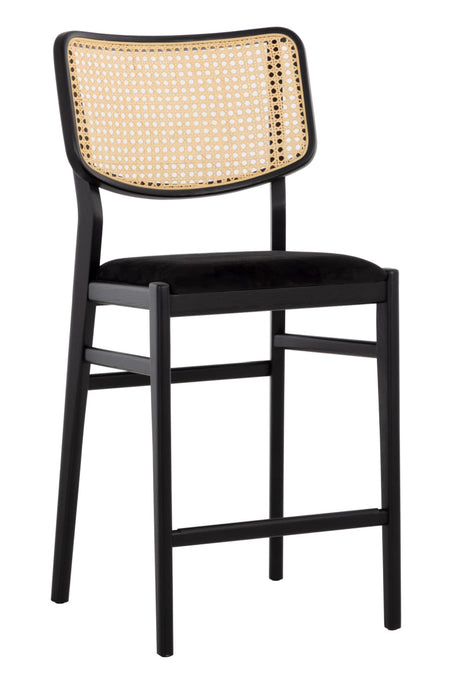   Modern European furniture - Natural Rattan Back Counter Stool - www.oroa.com | Oroa.com