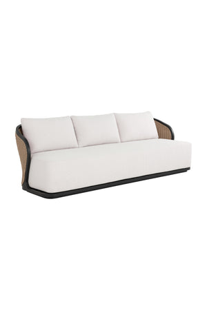   Modern European furniture - Cream Boucle Indoor/Outdoor Sofa - www.oroa.com | Oroa.com