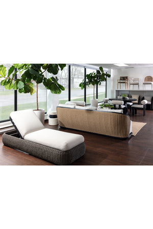   Modern European furniture - Cream Boucle Indoor/Outdoor Sofa - www.oroa.com | Oroa.com