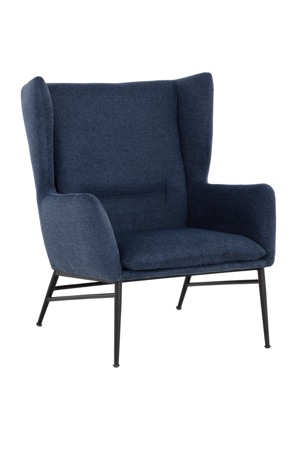   Modern European furniture - Blue Wingback Lounge Chair - www.oroa.com | Oroa.com