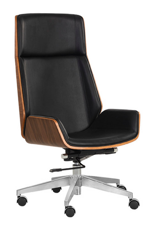   Modern European furniture - High-back Leather Look Office Chair - www.oroa.com | Oroa.com