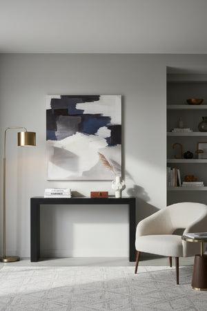   Modern European furniture - Black Minimalist Indoor/Outdoor Console Table - www.oroa.com | Oroa.com