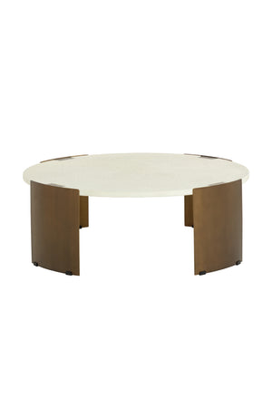   Modern European furniture - Round Concrete Indoor/Outdoor Coffee Table - www.oroa.com | Oroa.com